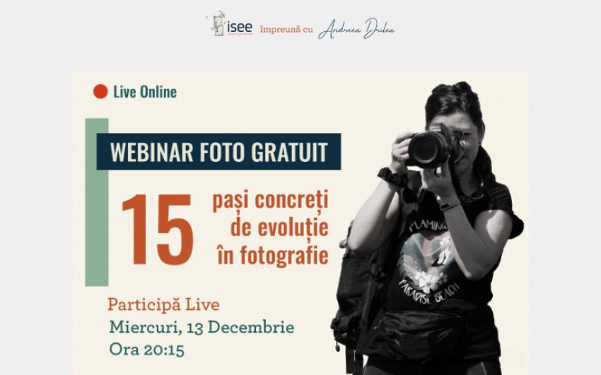 Webinar evolutie in fotografie