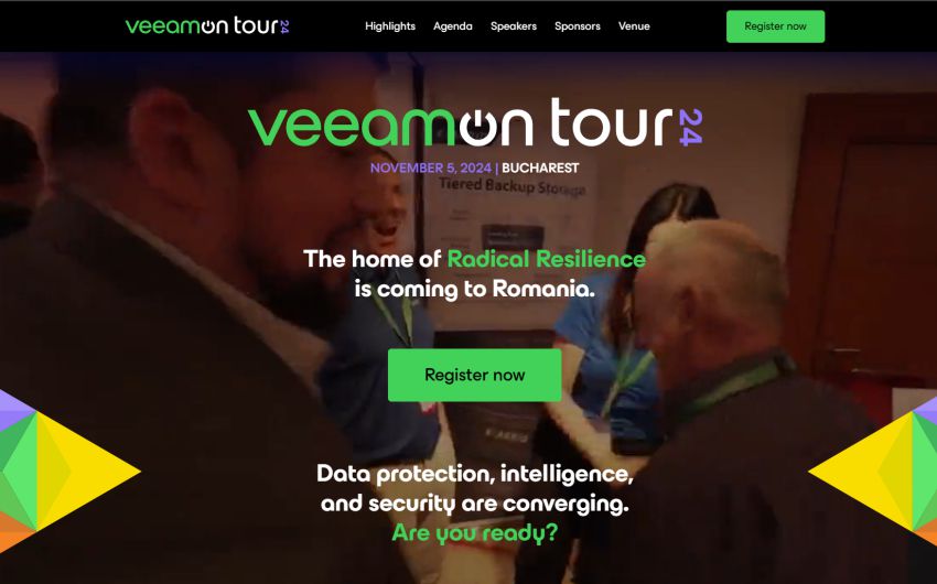 VeeamON Tour Bucharest 2024